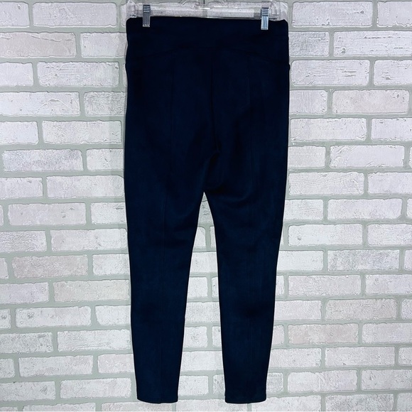 SPANX Faux Suede Leggings in Navy Size L - Picture 6 of 9